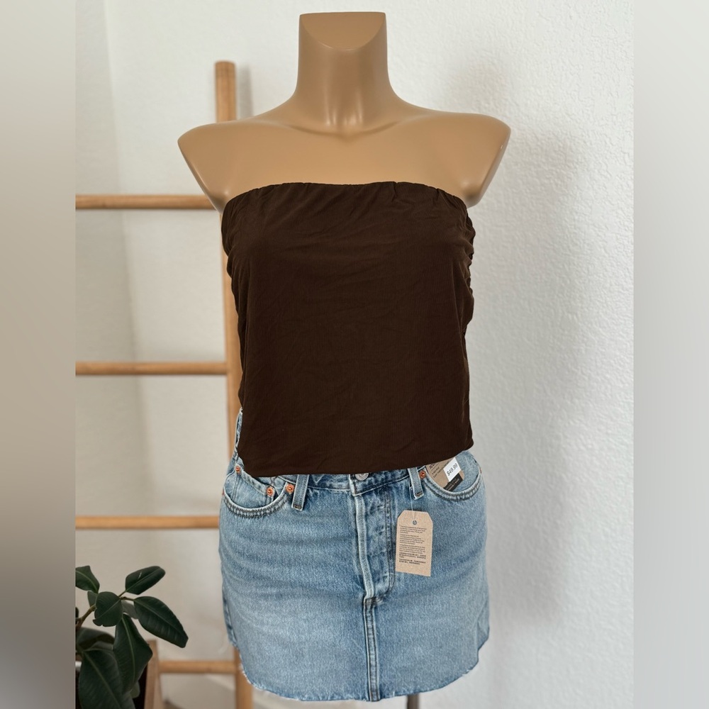NWT Women's Ribbed Tube Top - Wild Fable - Picture 11 of 11